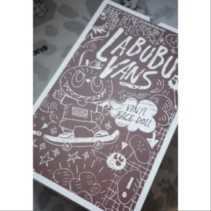 labubu the monsters x vans vinyl plush doll limited