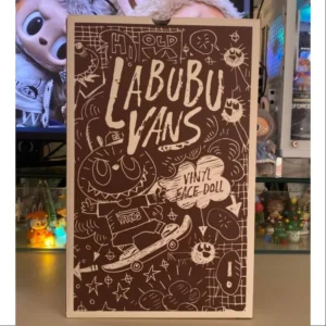 labubu the monsters x vans vinyl plush doll limited