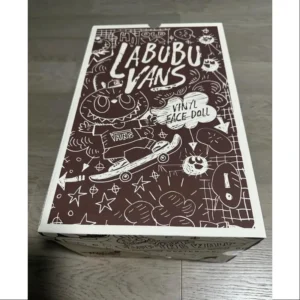 labubu the monsters x vans vinyl plush doll limited