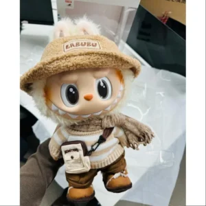 labubu the monsters – dress be latte vinyl plush doll limited