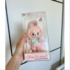 labubu mokoko close to sweet vinyl plush doll pendant limited