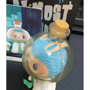 labubu the monsters almost hidden series flask