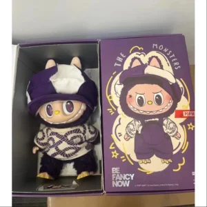 labubu x pronounce be fancy now vinyl plush doll limited