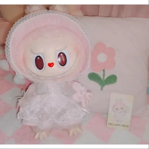 labubu mokoko fall into spring vinyl plush doll limited