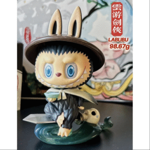 labubu matchless pop mart 14th anniversary series wandering swordsman
