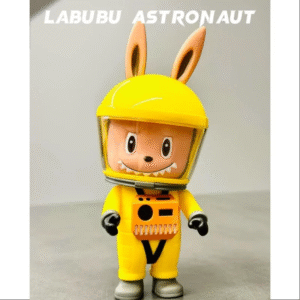 labubu the monsters labubu astronaut yellow 2017 limited